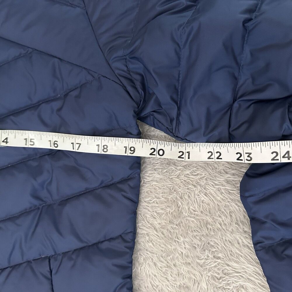 Marmot Womens Highlander Duck Down Fill Winter Jacket Blue Coat Sz M Puffer EUC - Picture 7 of 13